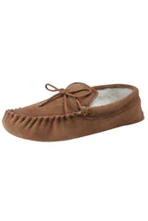 Mens Sheepskin Moccasin Slippers