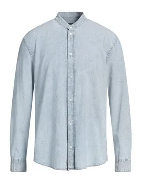 Camisa vaquera Hombre Azul marino XL Hombre - Dondup - FashionsVida
