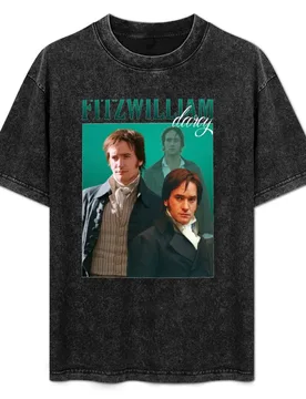 Mr Darcy 90s Vintage Retro Design T-Shirt Street Fashion Casual Tee Shirt - Aliexpress - FashionsVida
