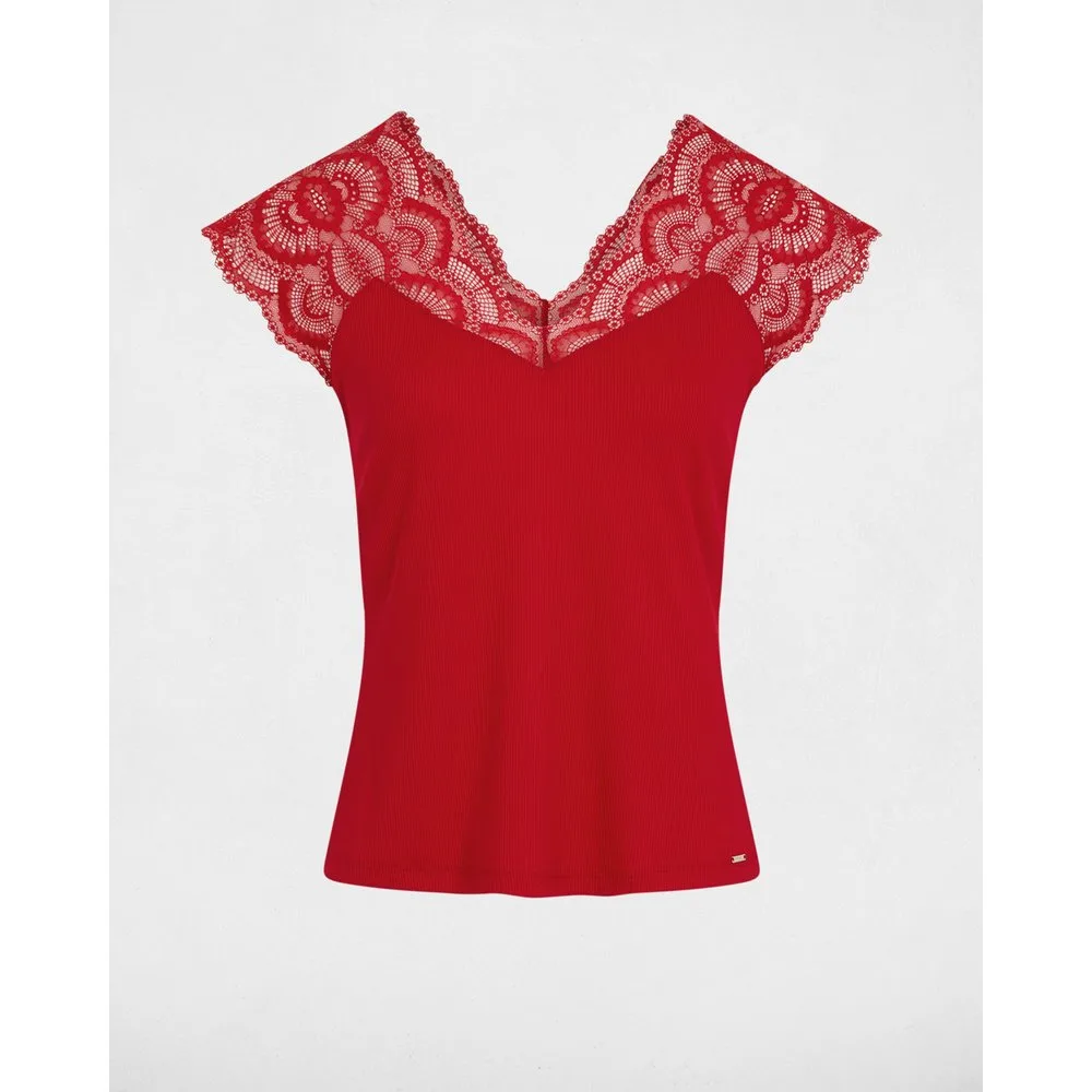 Camiseta de mujer manga corta - Morgan - FashionsVida