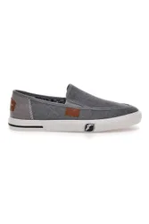 Sneakers Grigie Slip-On In Tela 41037 44