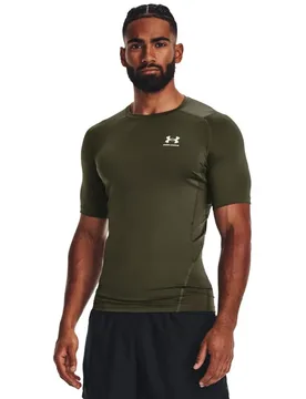 T-shirt à Manches Courtes Hg Armour Comp Marine OD Green 390 / White 100 2XL - Under armour - FashionsVida