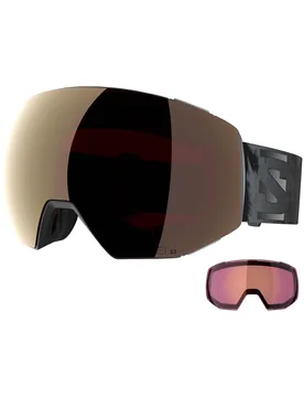 Skibrille /Snowboardbrille Radium Prime Sigma Black schwarz - Salomon - FashionsVida
