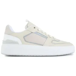Mens Endorsed Tech Trainers - White Leather - Size Uk 7