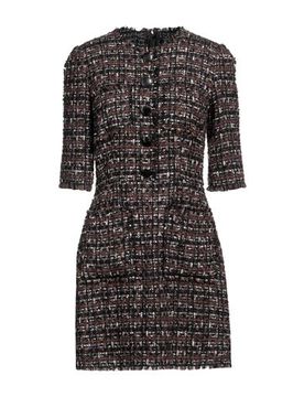 Dolce&Gabbana Minivestido Mujer Café 42 Mujer
