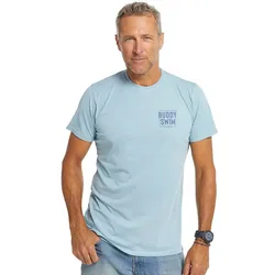 Open Water Short Sleeve T-shirt Sunset Blue S Men,Women