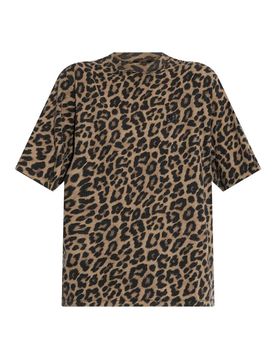 Anine Bing T-shirt Avi leopardata
