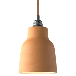Cables Lampe Suspendue Vaso Terracotta / White One Size