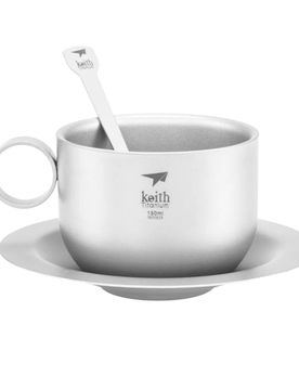 Kaffeetasse mit Zubehör