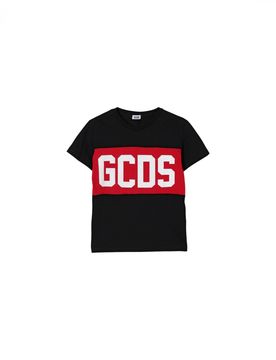 T-shirt Bambino GCDS 2329JF1_NERO