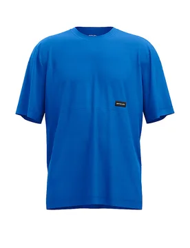 Herren Funktionsshirt Patch 185 Merino blau S M - Ortovox - FashionsVida