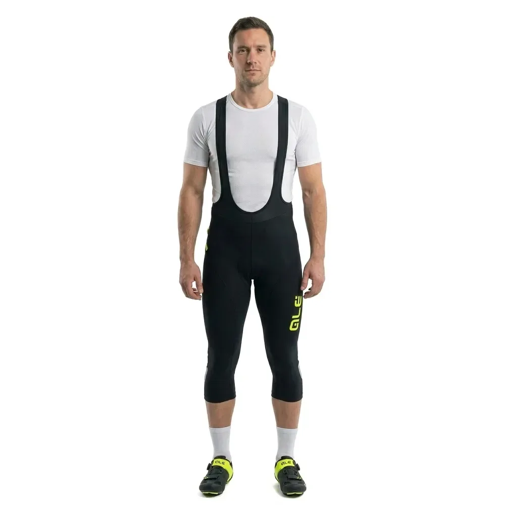 Salopette 3/ Winter Black / Yellow Fluor - Ale - FashionsVida