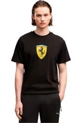 Ferrari colored camiseta manga corta hombre Negro (M)