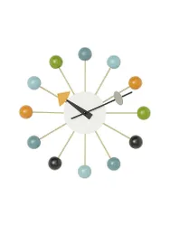 Reloj de pared Ball Clock 33cm multicolor