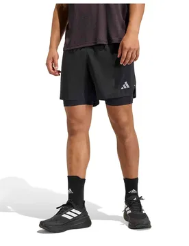 Pantaloni Corti Adi365 Running Essentials 2in1 Black L
