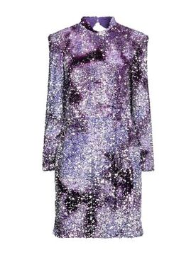 Mini-Kleid Damen Violett 40 Damen