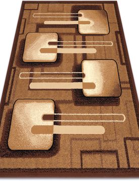 Teppiche Teppich Bcf Morad Malina Klassisches - Braun 80x150 Cm 80x150 Cm