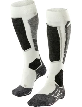 Skiing 2 Intermediate Damen Strümpfe, weiß 35-36 - Falke - FashionsVida