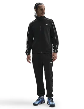 Polyester-Mesh-Trainingsanzug Club - Noir - male - Size: 3XL - Nike - FashionsVida