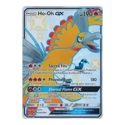 Pokemon SM Burning Shadows SV50/SV94 Ho-Oh GX (Hidden Fates Shiny Vault Full Art)