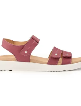 Women's Wide Fit 'Venice' Sandals in Dusty Pink Size: 3 - Dusty Pink - Size: 3 - Hotter - FashionsVida