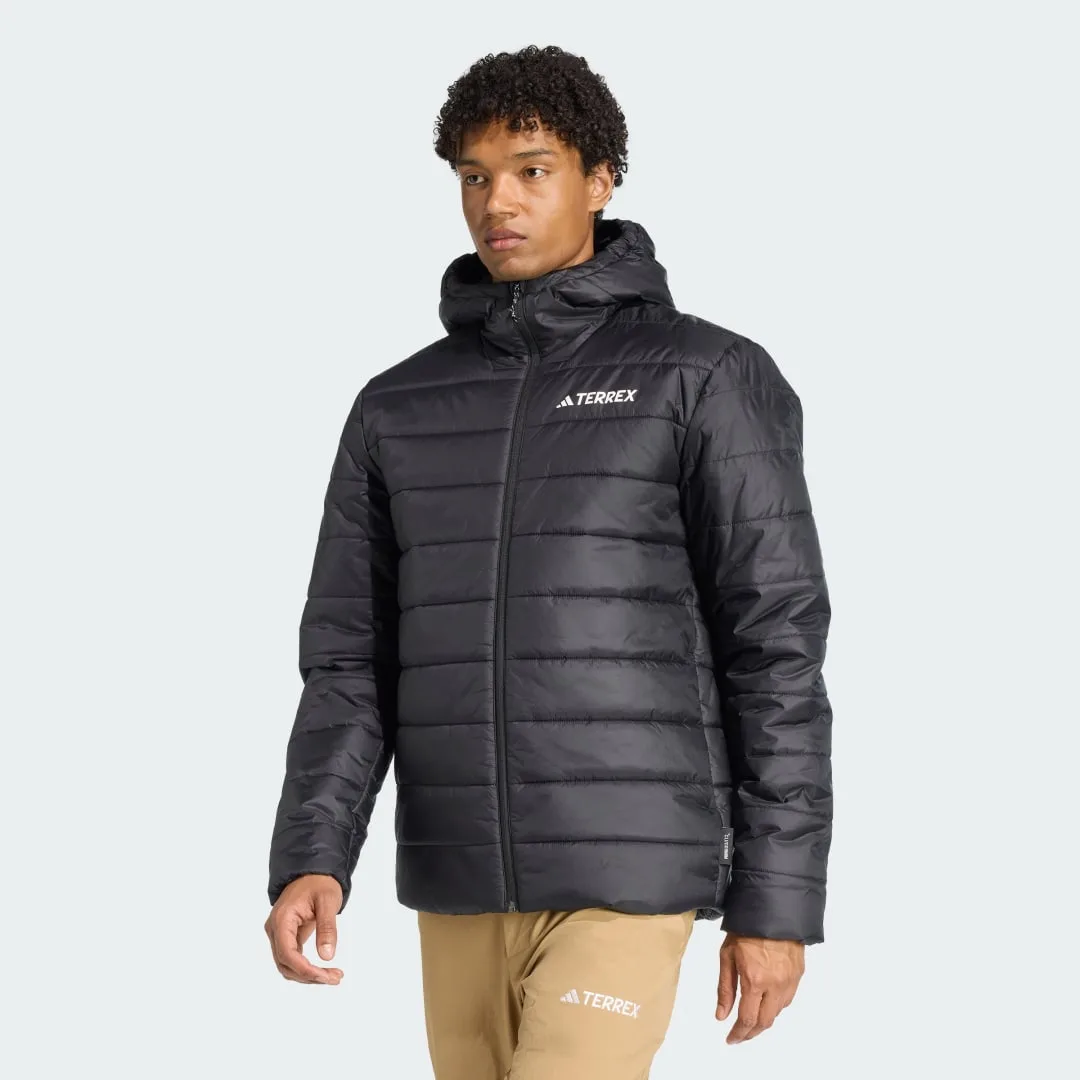 Terrex Multi Essentials Giacca con Cappuccio CLIMAWARM Isolata M Black - Adidas - FashionsVida