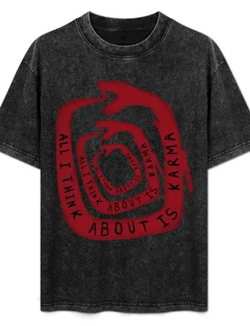 All I Think About Is Karma T-Shirt Breathable Sportswear T-Shirt for Men - Aliexpress - FashionsVida