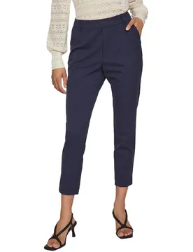 Pantaloni A Vita Alta Varone Slim Fit Navy Blazer 36