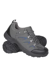 Adventurer Mens Waterproof Walking Shoes - Grey - Grey - Size: 7