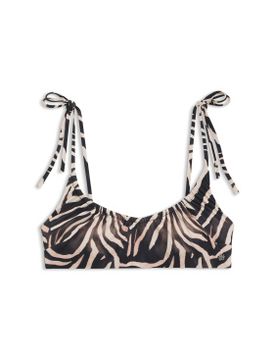 Para mujer. 50561287 Top de bikini Fancy animalprint (L), , Beachwear, Poliamida
