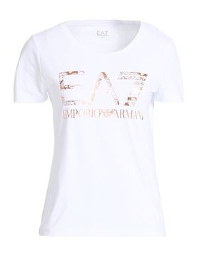 Ea7 Camiseta Mujer Blanco M Mujer