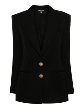 Balmain Giacca monopetto in lana