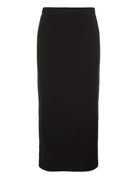 PIECES Falda 'Kylie' negro