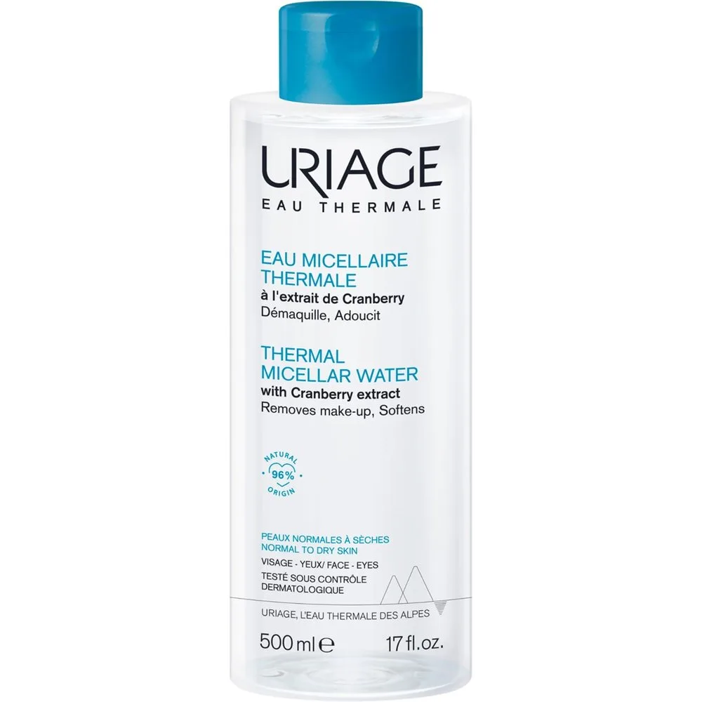 Agua Micelar Termal Pieles Normales a Secas 500 ml - Uriage - FashionsVida