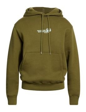 Sudadera Hombre Verde militar M,S Hombre