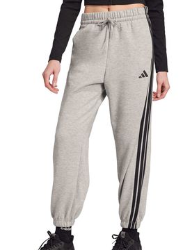 Essentials 3 stripes pantalón mujer Gris (XS)