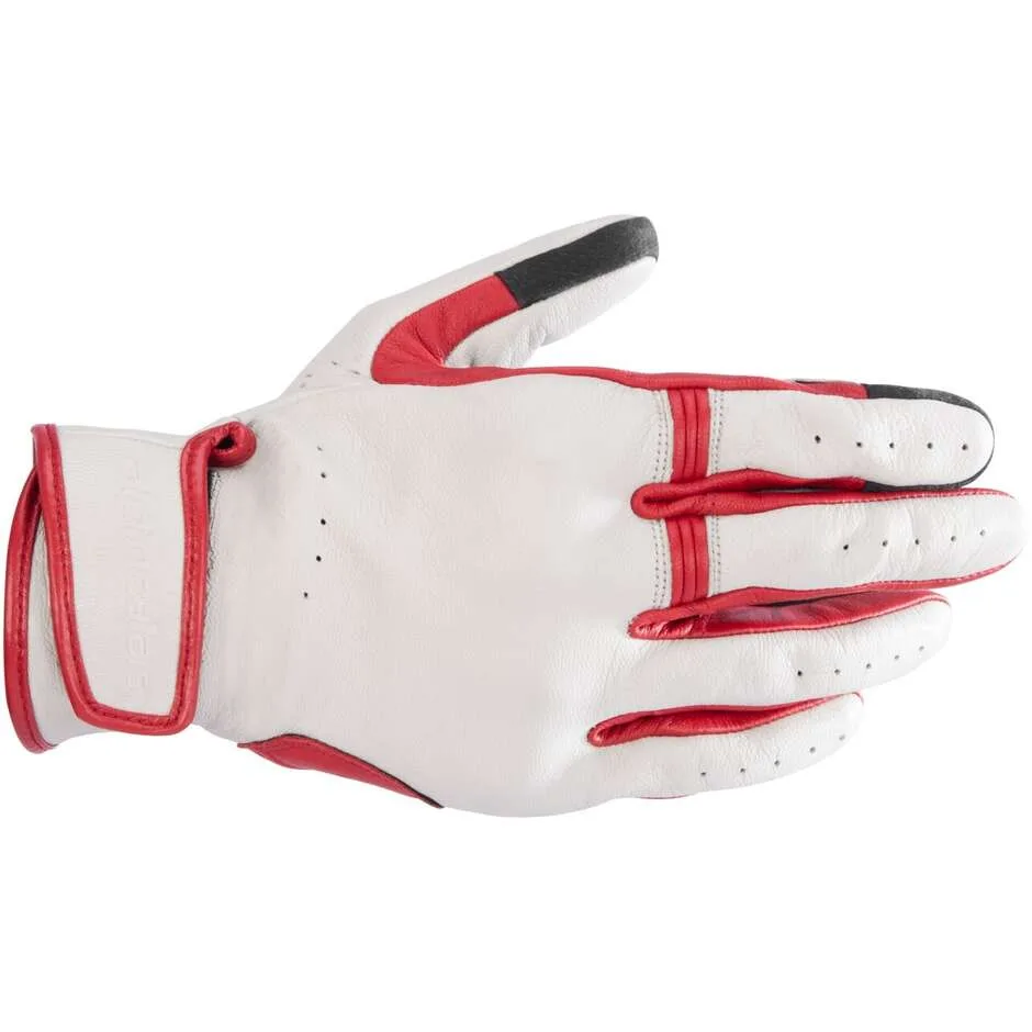 Guanti Moto DYNO Ecru Ruby Rosso taglia XL - Alpinestars - FashionsVida