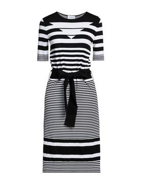 Midi-Kleid Damen Schwarz XS Damen