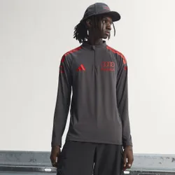 GIACCA CON ZIP A 1/4 MECCANICI TEAM AUDI REVOLUT F1 XL Utility Black / Hi-Res Red