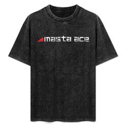 Masta Ace Logo T-Shirt Work Basic Short Sleeve Top