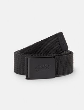 Cintura In Tessuto Con Fibbia Nera Stwd