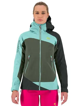 Veste Marmolada Thyme / Aqua Sky / Black Sand S