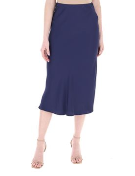 Gonna in viscosa BLU NAVY 44