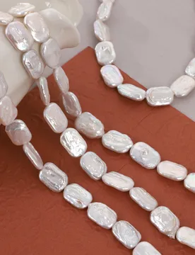 X18mm High-Quality Baroque Rectangular Natural Freshwater Pearl Beads for Jewelry Making DIY Necklace Bracelet Accessories - Aliexpress - FashionsVida