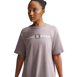 Sportswear Damen T-Shirts - Lila - Größe 34 - Baumwoll-Jersey Purple 34