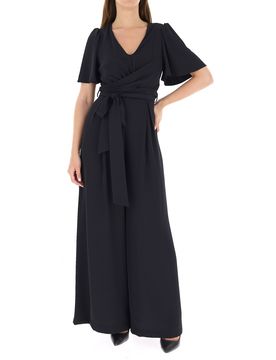 Jumpsuit scollo V NERO L