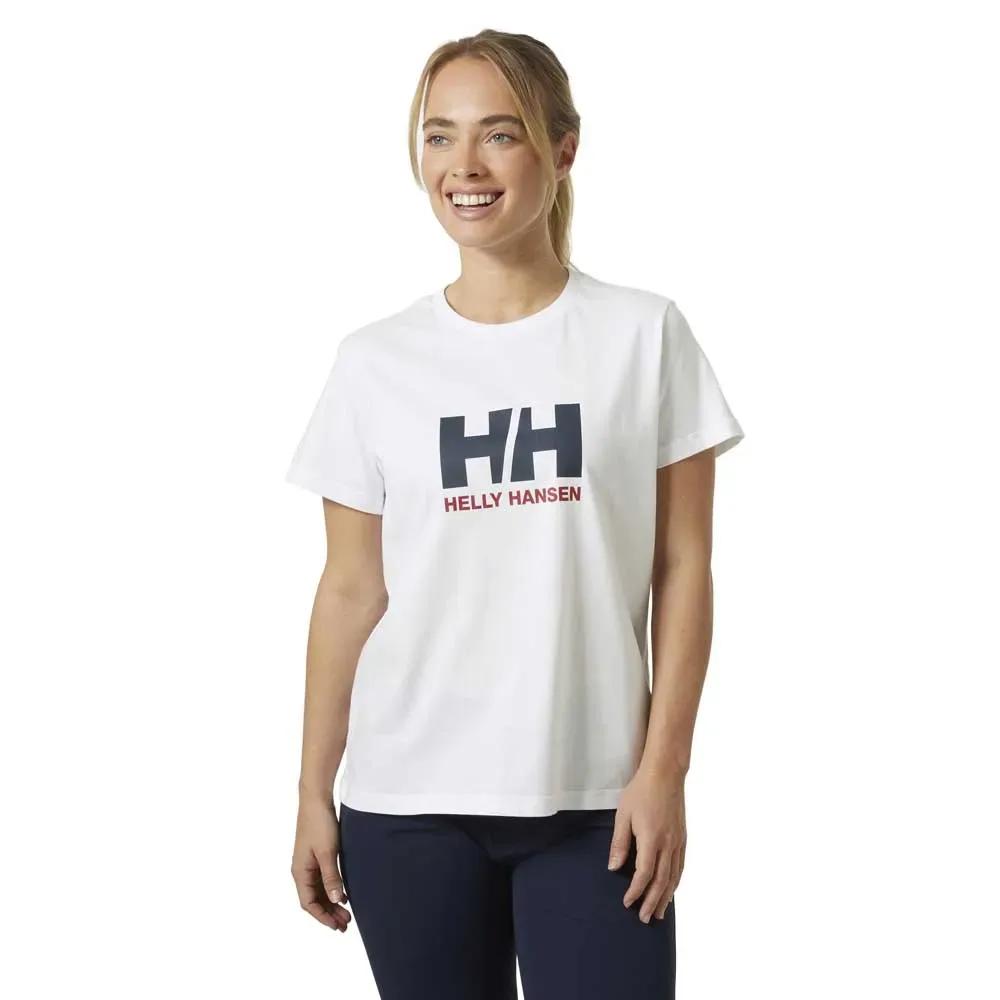 Maglietta A Maniche Corte Logo 3.0 White M - Helly Hansen - FashionsVida