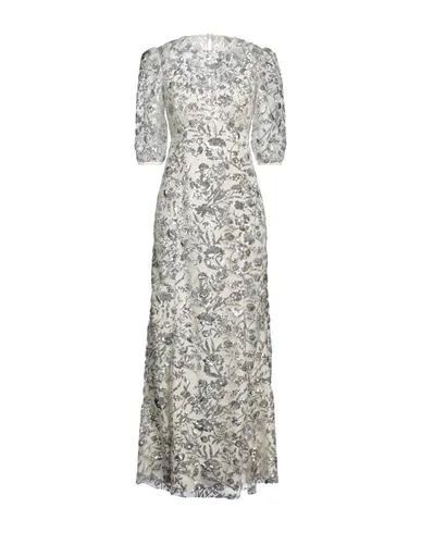Maxi-Kleid Damen Cremeweiß 36 Damen - SELF-PORTRAIT - FashionsVida