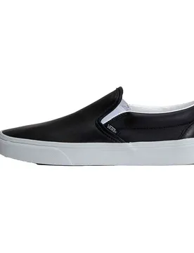 Sneaker Classic Slip-on Leather Black / True White EU 45