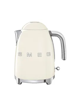 Bollitore stile retrò anni '50 1,7 l crema KLF03CREU crema - Smeg - FashionsVida